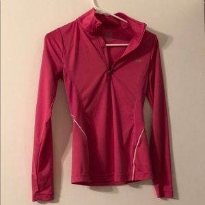 Champion semi-fitted pink pull over